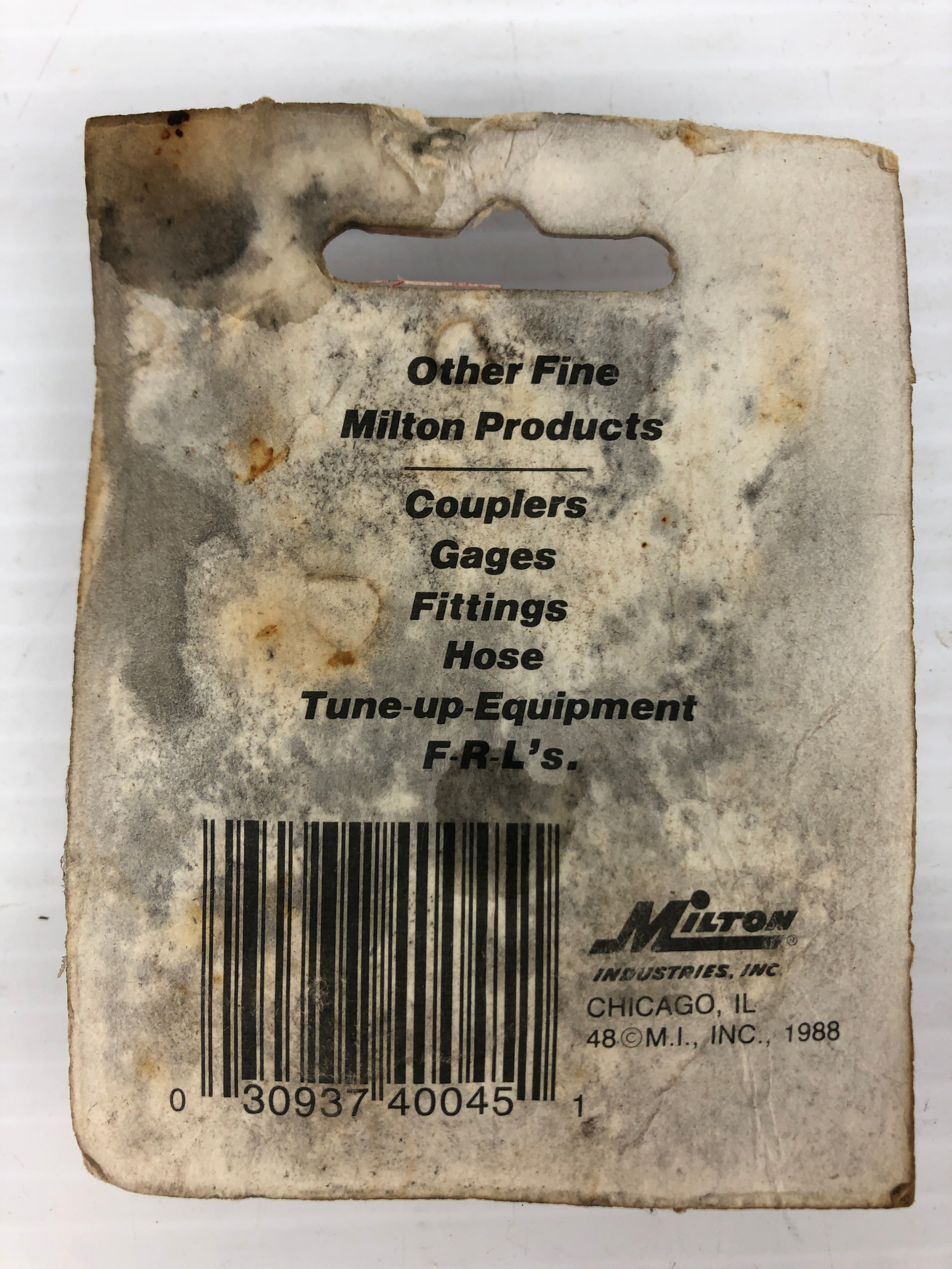 Milton s646-1 Hex Nipple Male 1/4" NPT