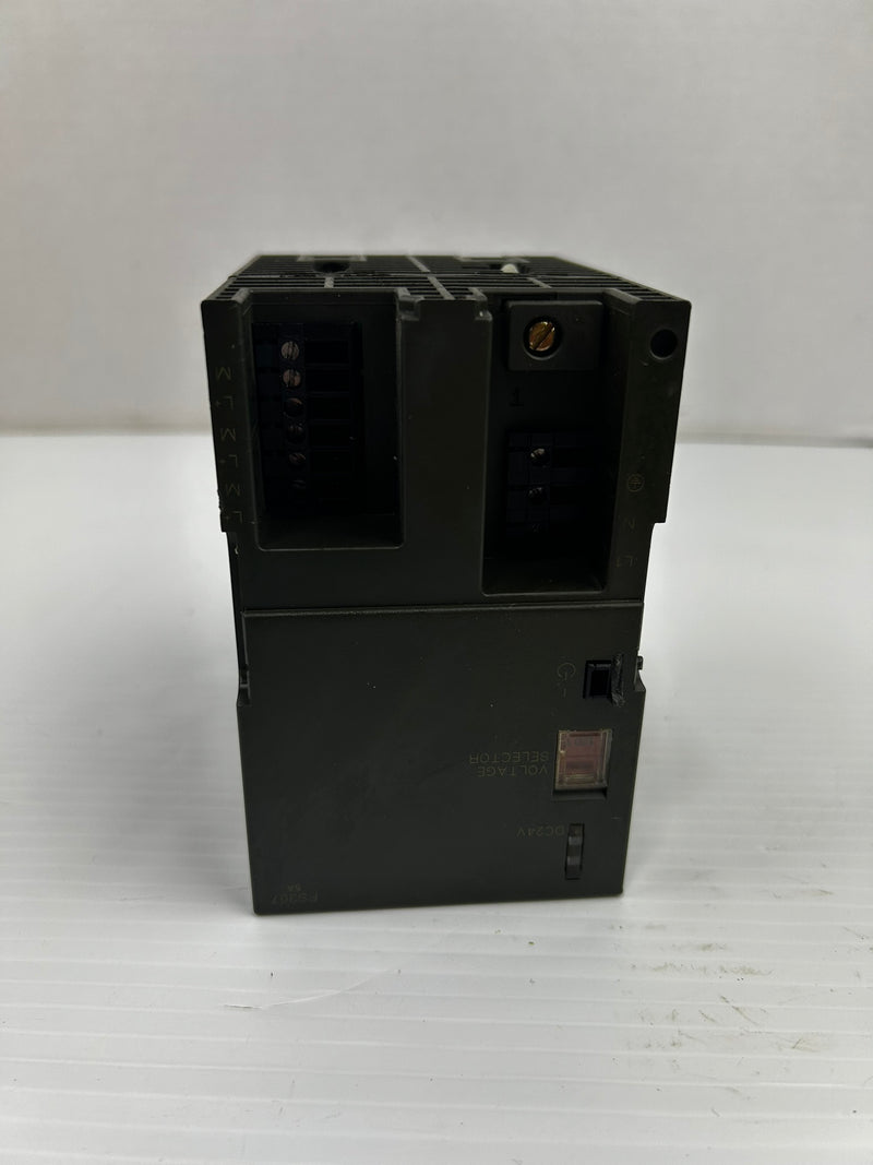 Siemens 1P 6ES7 307-1EA00-0AA0 Simatic S7 Power Supply Module 24VDC