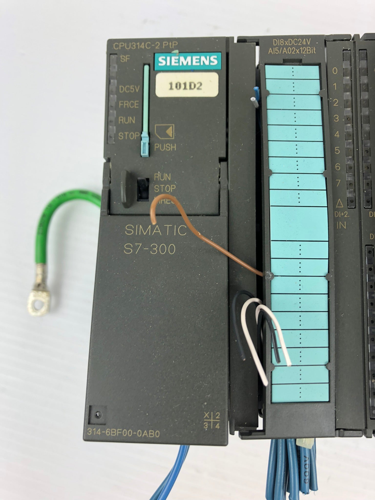 Siemens CPU314C-2PTP 5 Slot PLC Rack Simatic S7-300