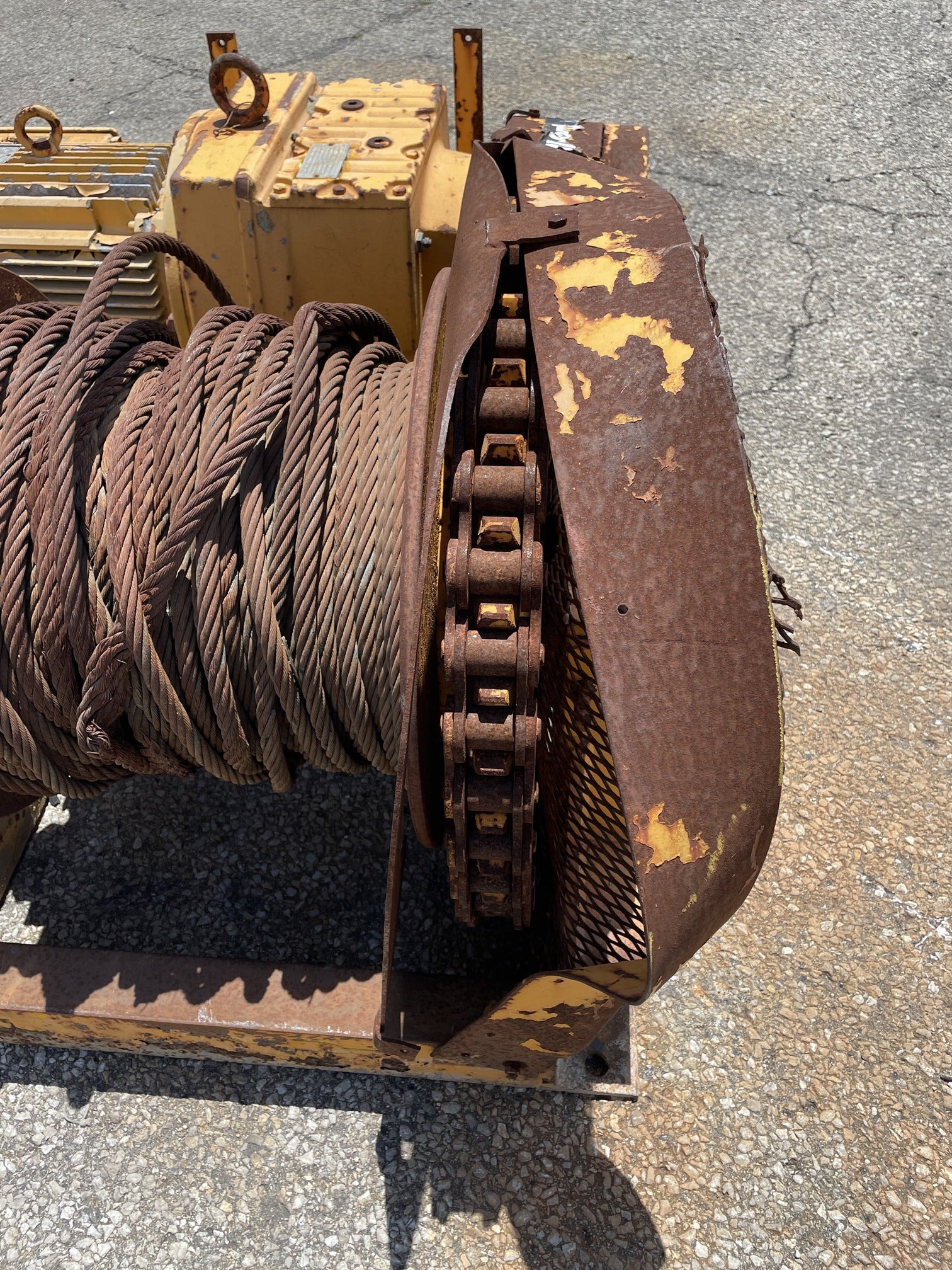 Ingersoll Rand Electric Winch 10,000 lbs. Capacity 3PH 10000B40-4-16-10-M4P4-20