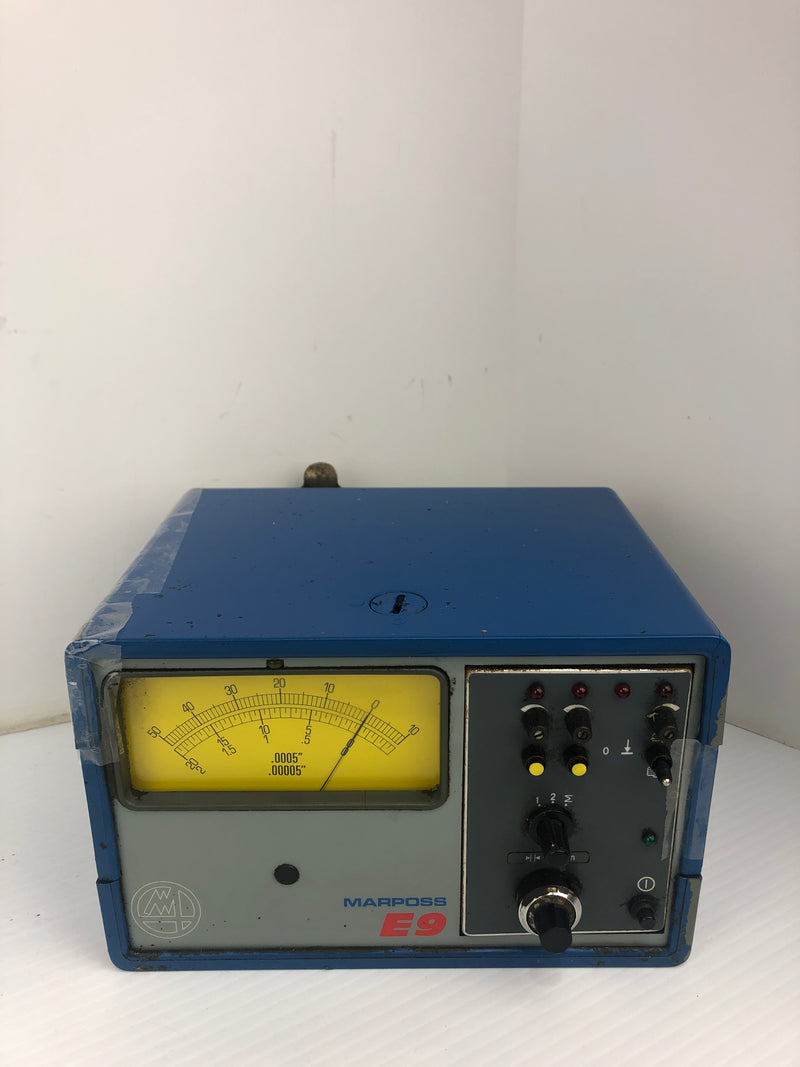 Marposs E9 Amplifier Controller Measuring System 8011400206 120V 0.36A 50/60Hz