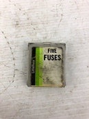 Littelfuse AGC 5 Fuse - Lot of 5