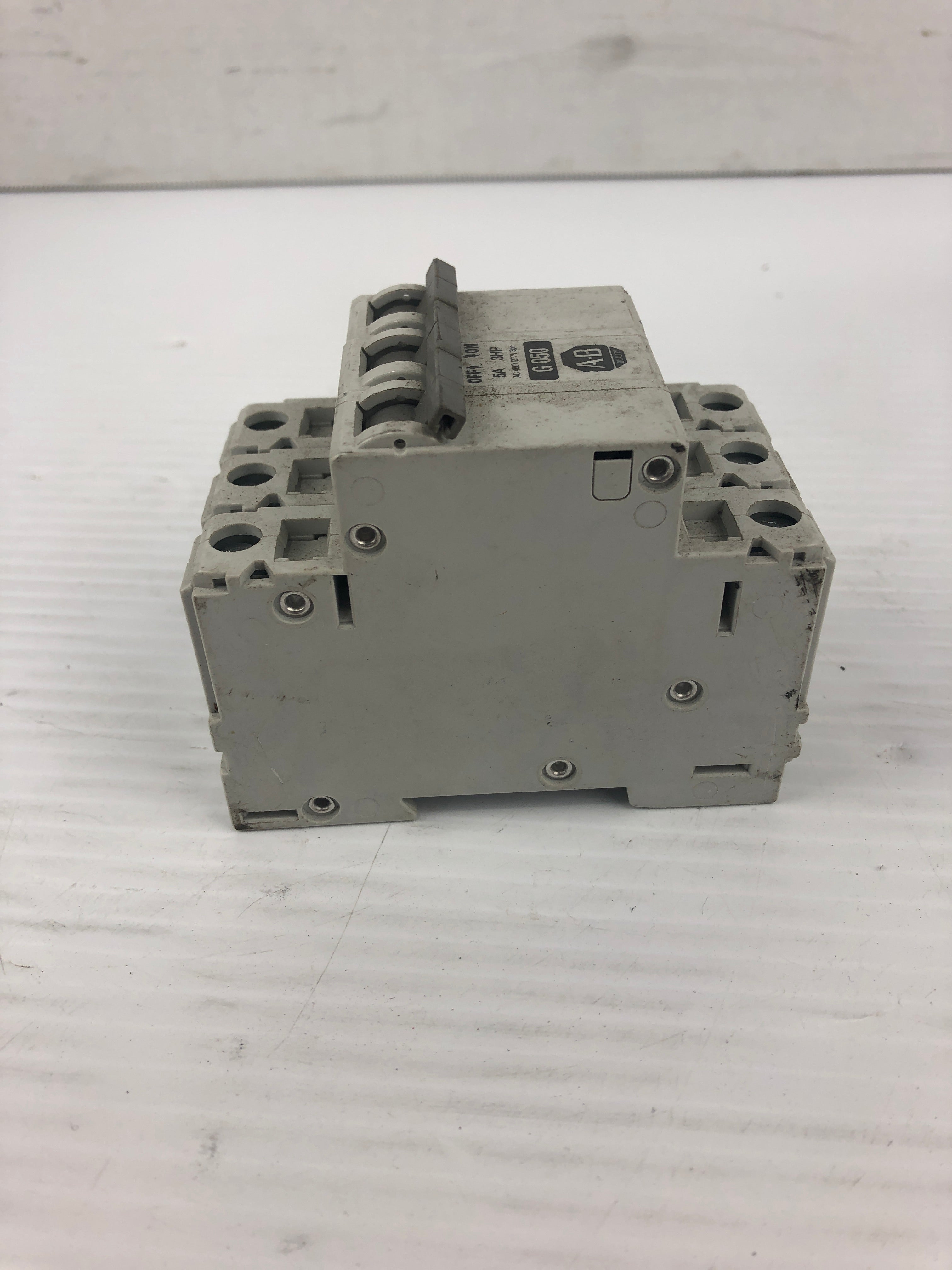 Allen Bradley 1492-CB3 Circuit Breaker G050 5A 3HP Series C