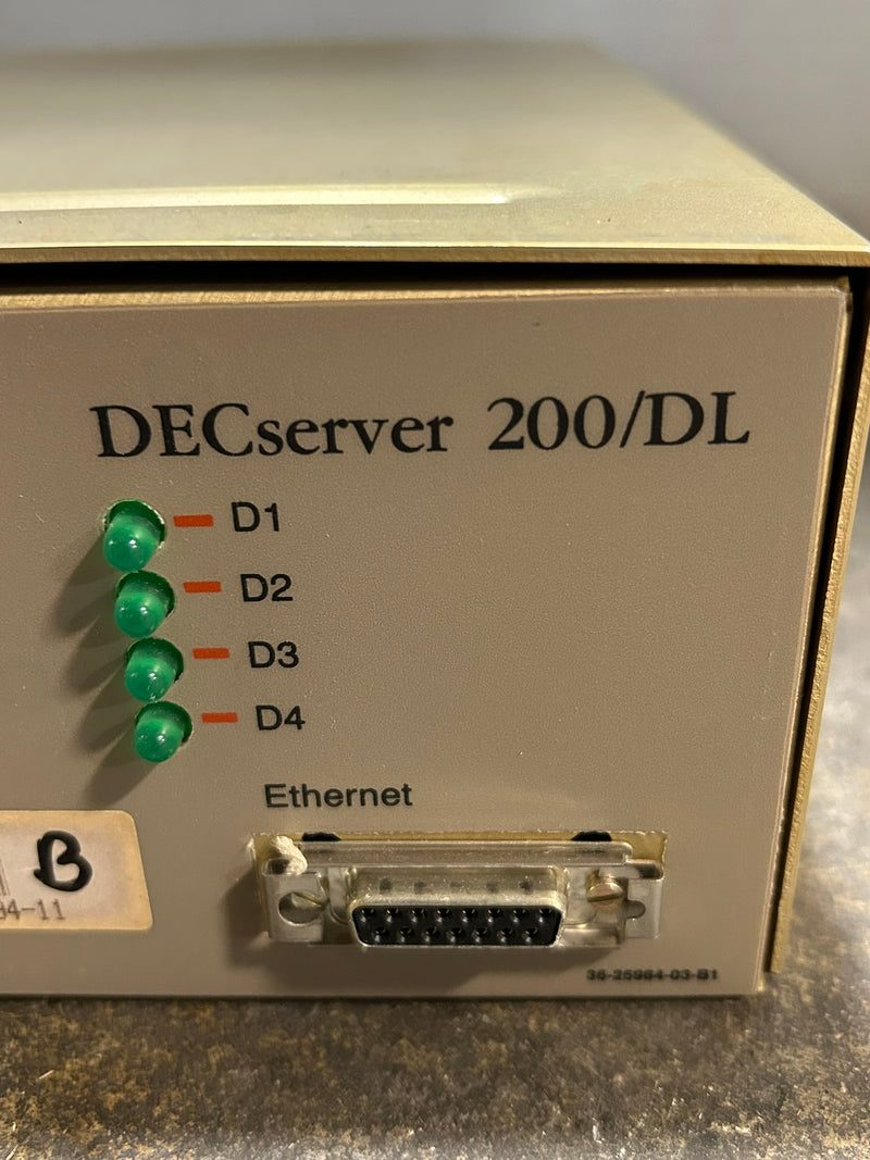 Digital DSRVB-B DEC Server 200/DL Ethernet Box 100-120/220-240V 75W DSRVB-B2