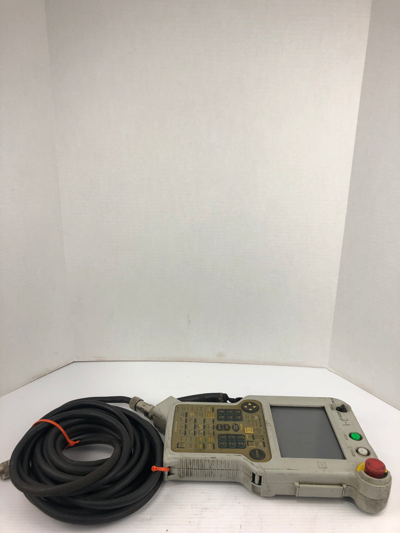 Yaskawa Electric Motoman JZRCR-NPP01B-1 Teach Pendant A048022 with Cable