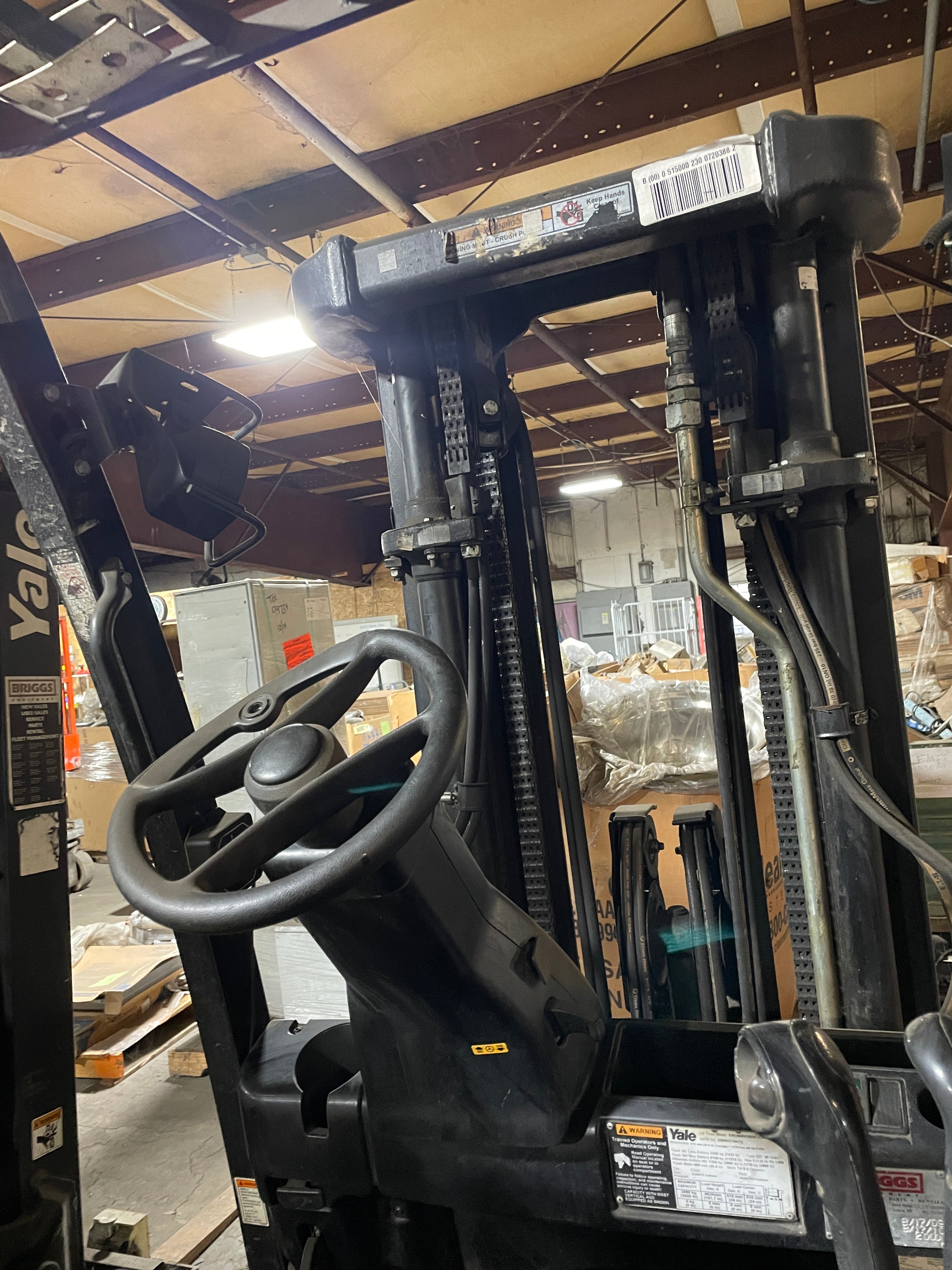 Yale Forklift Electric 5500 Lb. Capacity ERC060VGN36TE085