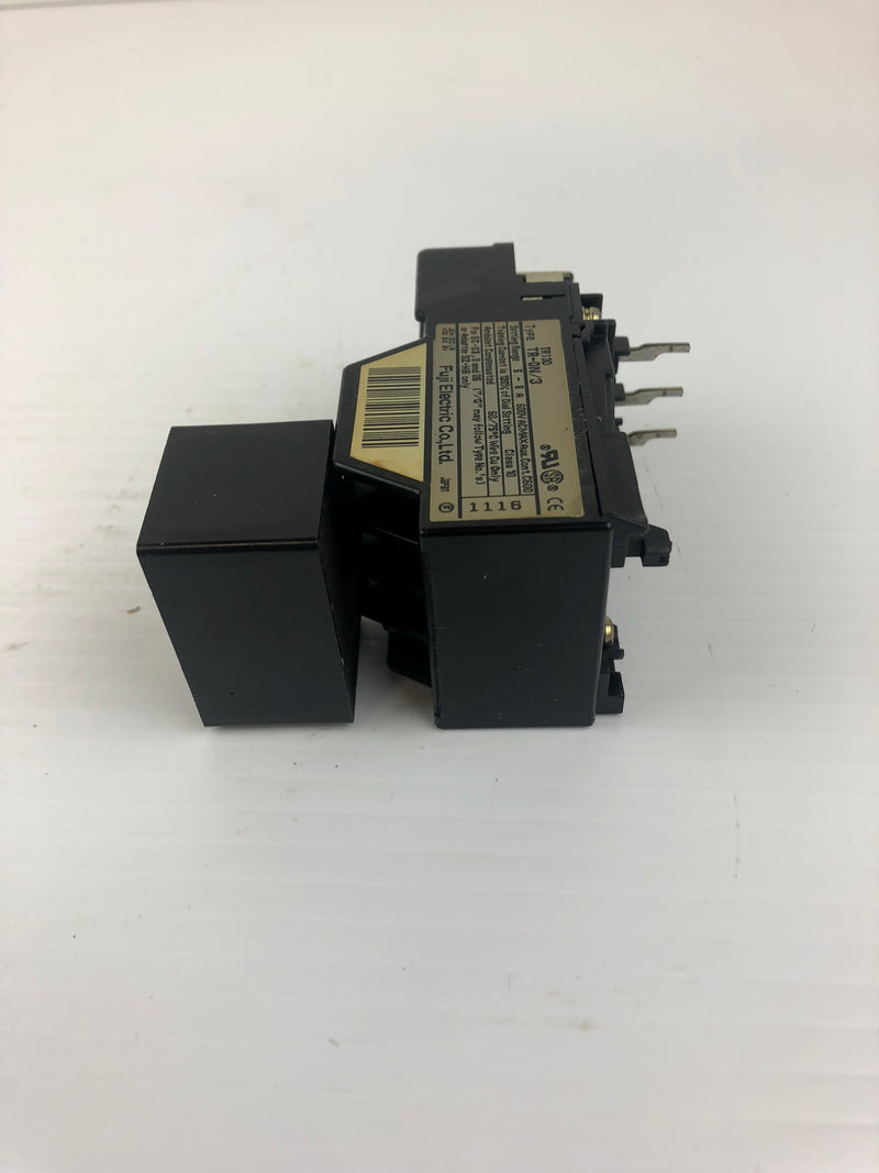 Fuji Electric TR-0N/3 Overload Relay 600 VAC with Okaya 3RMES-121334-A0