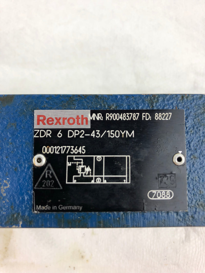 Rexroth ZDR 6 DP2-43/150YM Hydraulic Valve R900483787