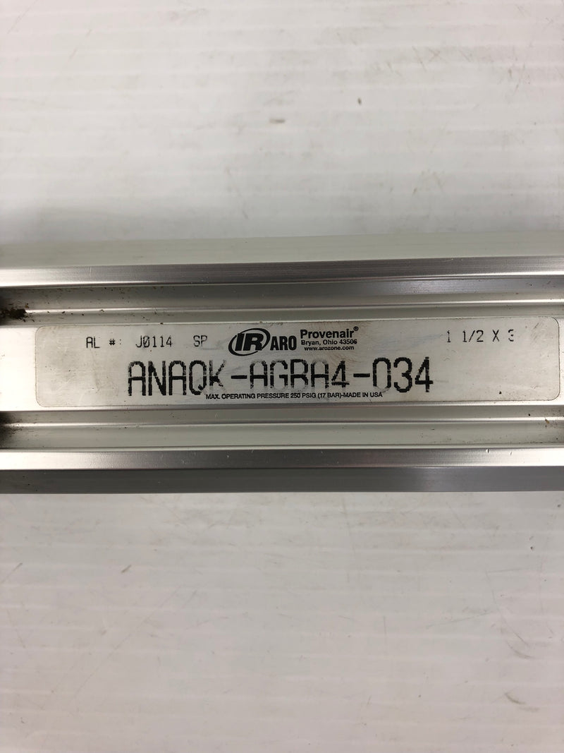 Provenair ANAQK-AGBA4-034 Pneumatic Cylinder 4" Stroke