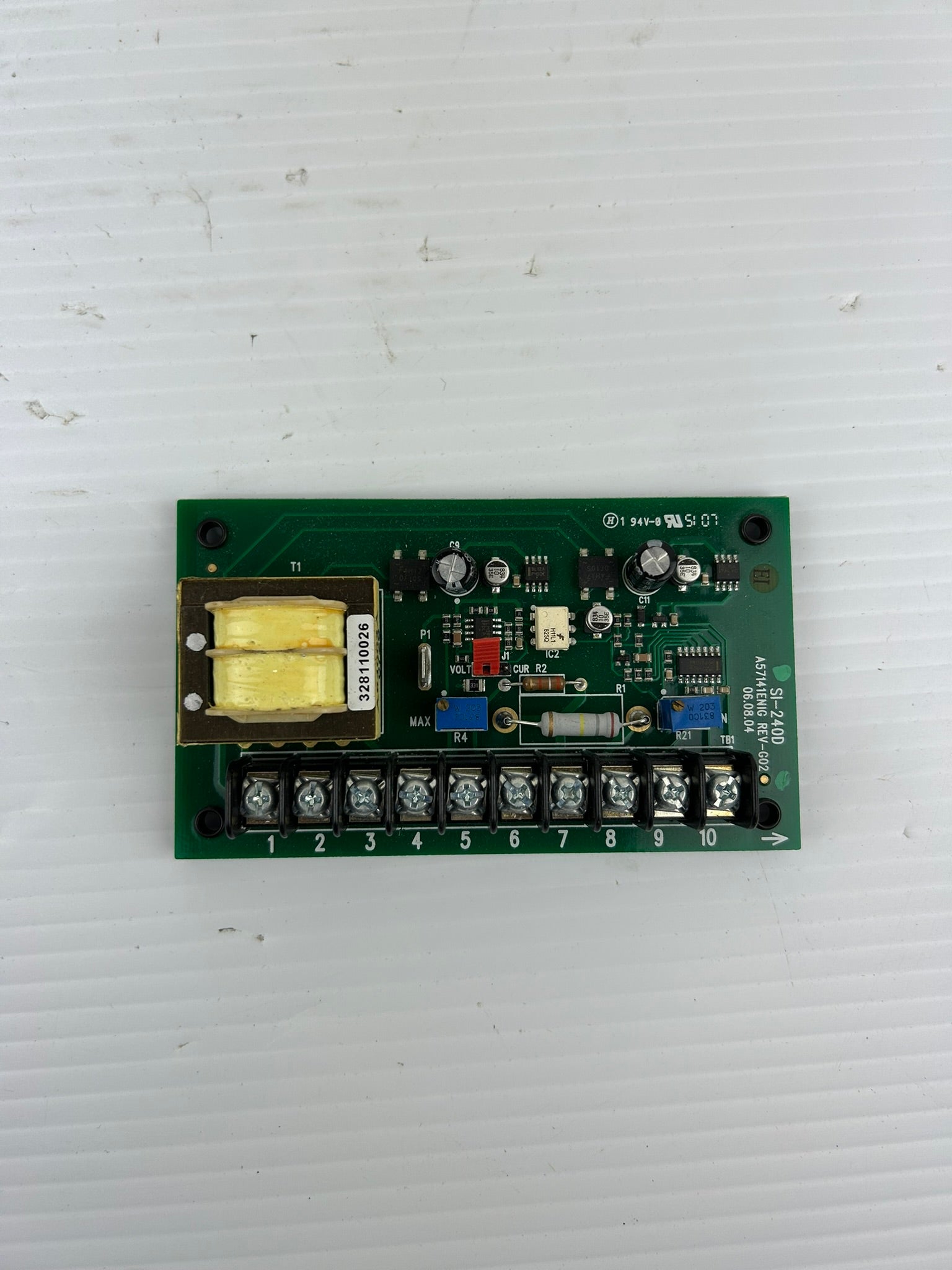 Baldor BC145 CN3000A31 Signal Isolator Circuit Board 115/230VAC 50/60Hz DIN Rail
