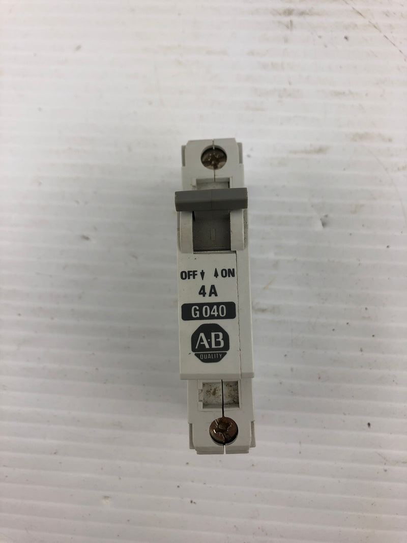 Allen Bradley 1492-CB1 Circuit Breaker G040 4A Series B