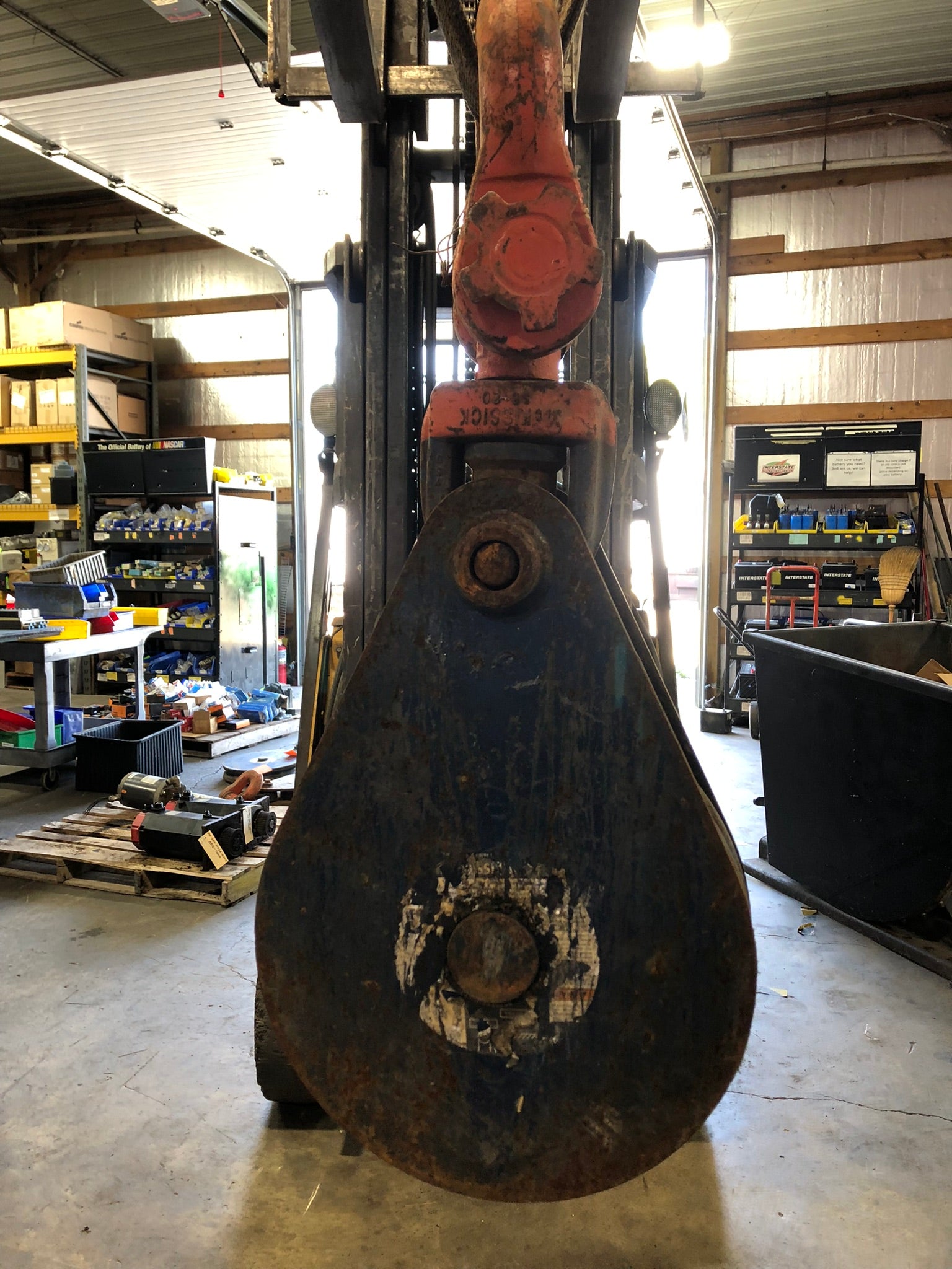 McKissick Snatch Block 15 Ton Hoist