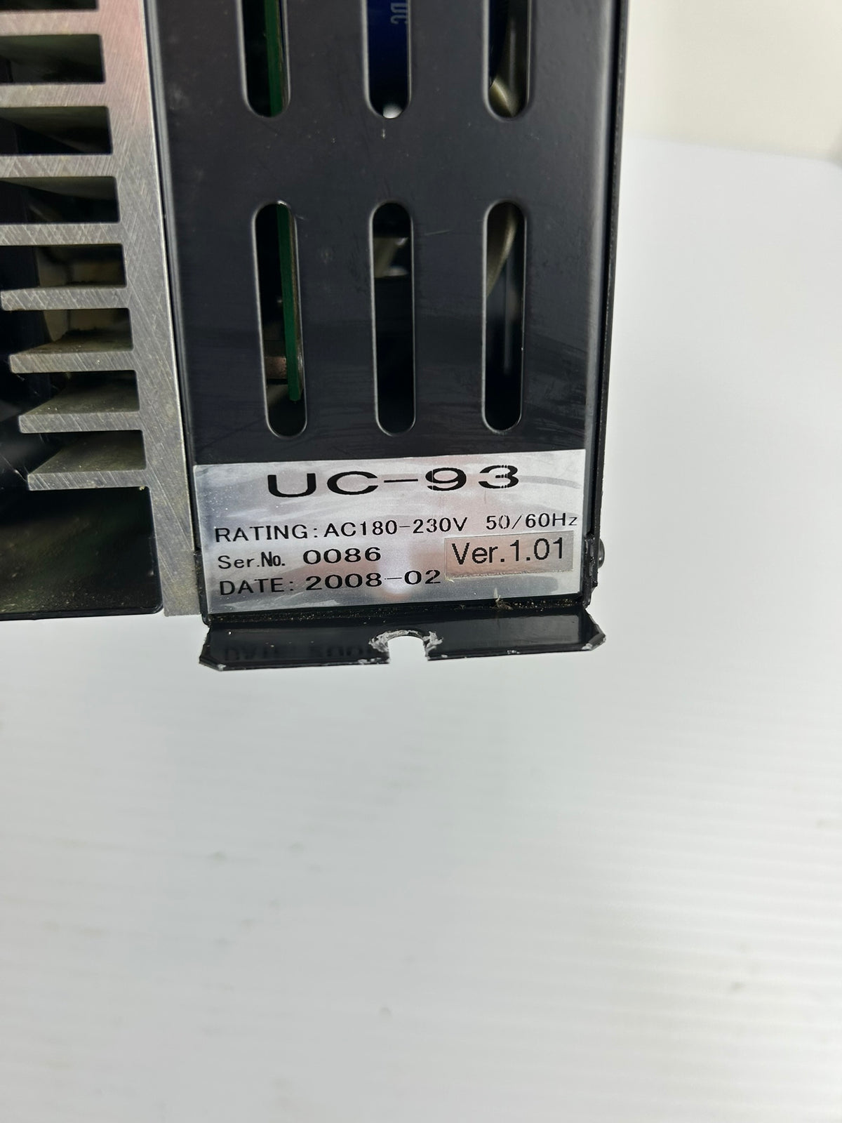 Sugino Machine UC-93 Inverter Motor Drive SSV2-1039 AC180-230V Ver.1.01