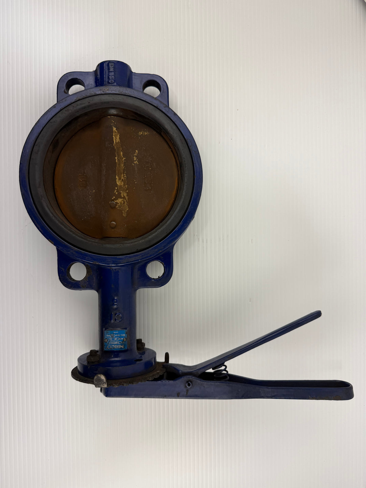 Nibco N200135LH 6 102102F Butterfly Valve with Handle 200W0G