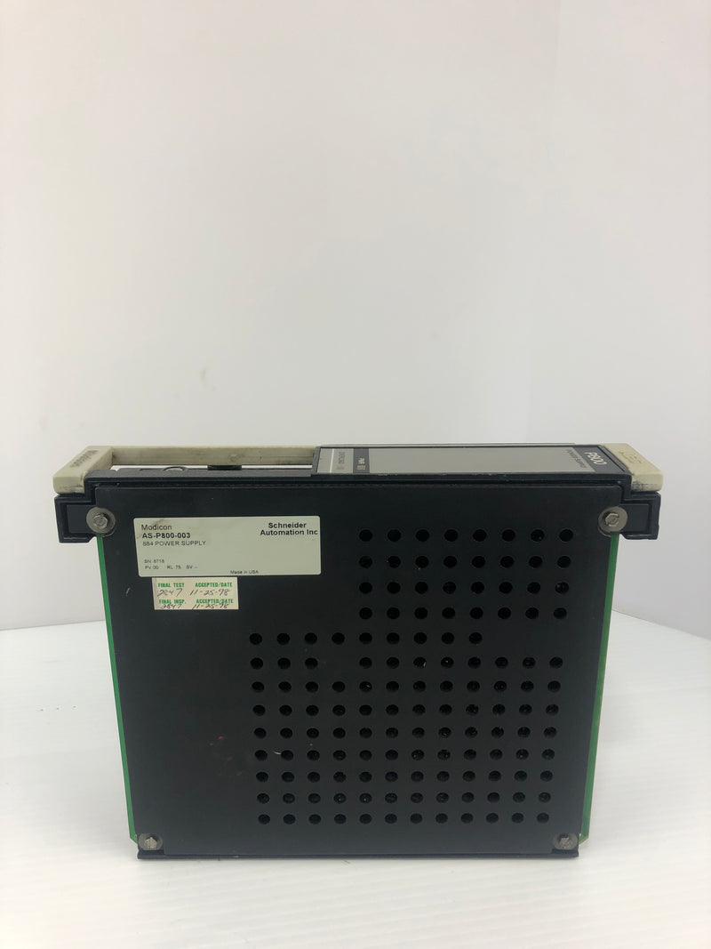 Schneider AEG AS-P800-003 Modicon Power Supply 115-230V