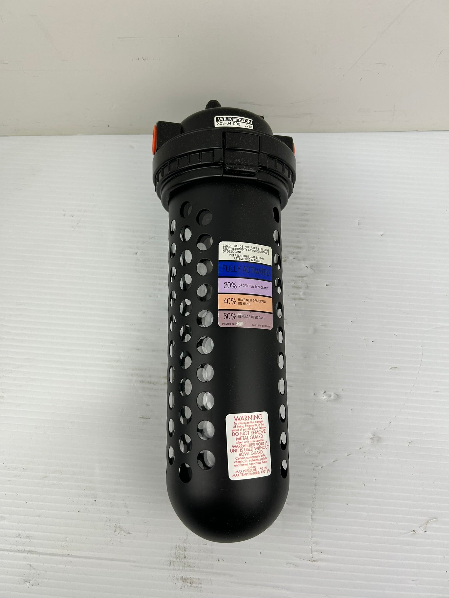 Wilkerson X03-04-000 Desiccant Dryer A18