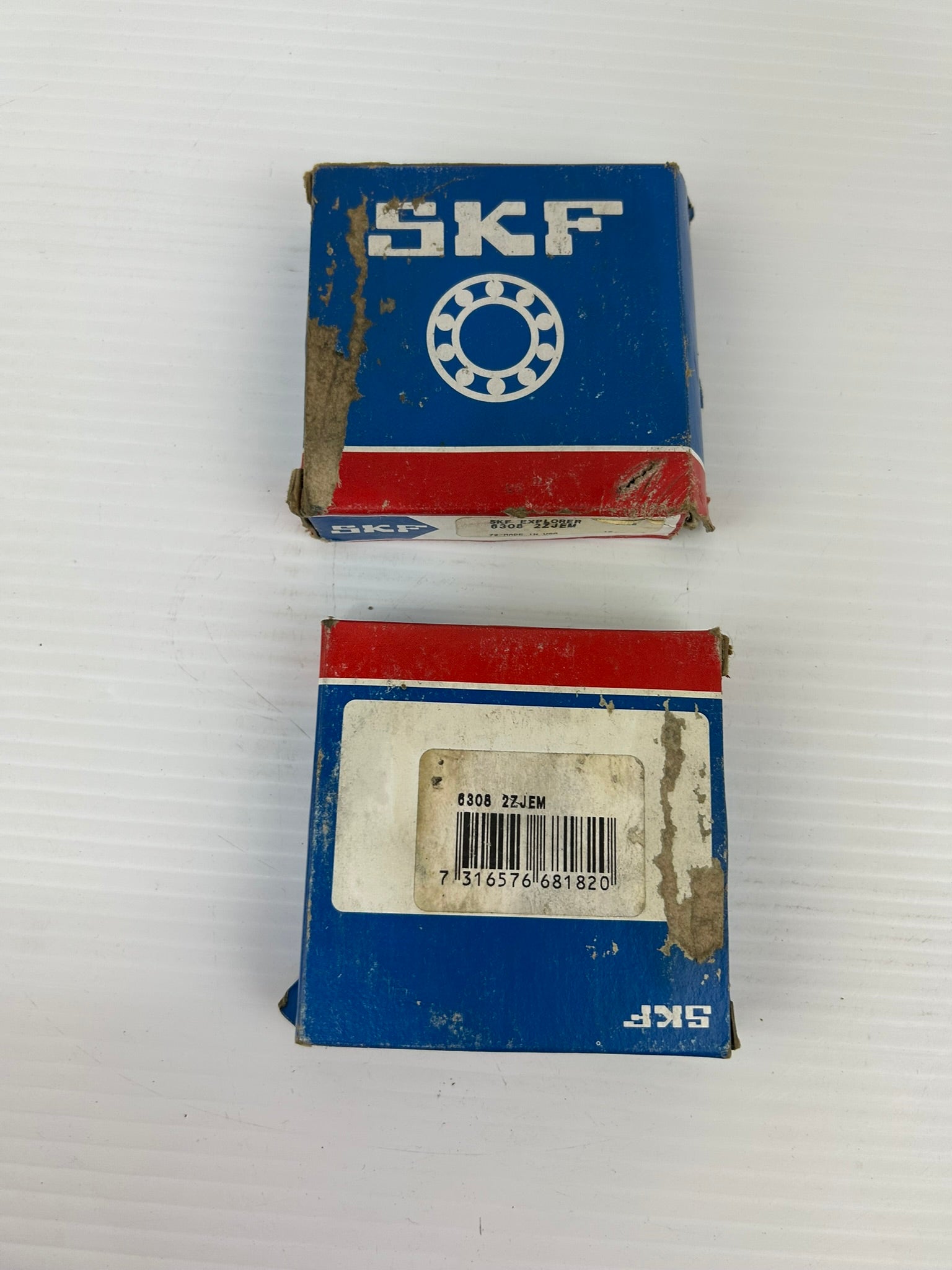 SKF 6308 2ZJEM Roller Bearing 6308-2ZJEM 6308/2ZJEM 63082ZJEM - Lot of 2
