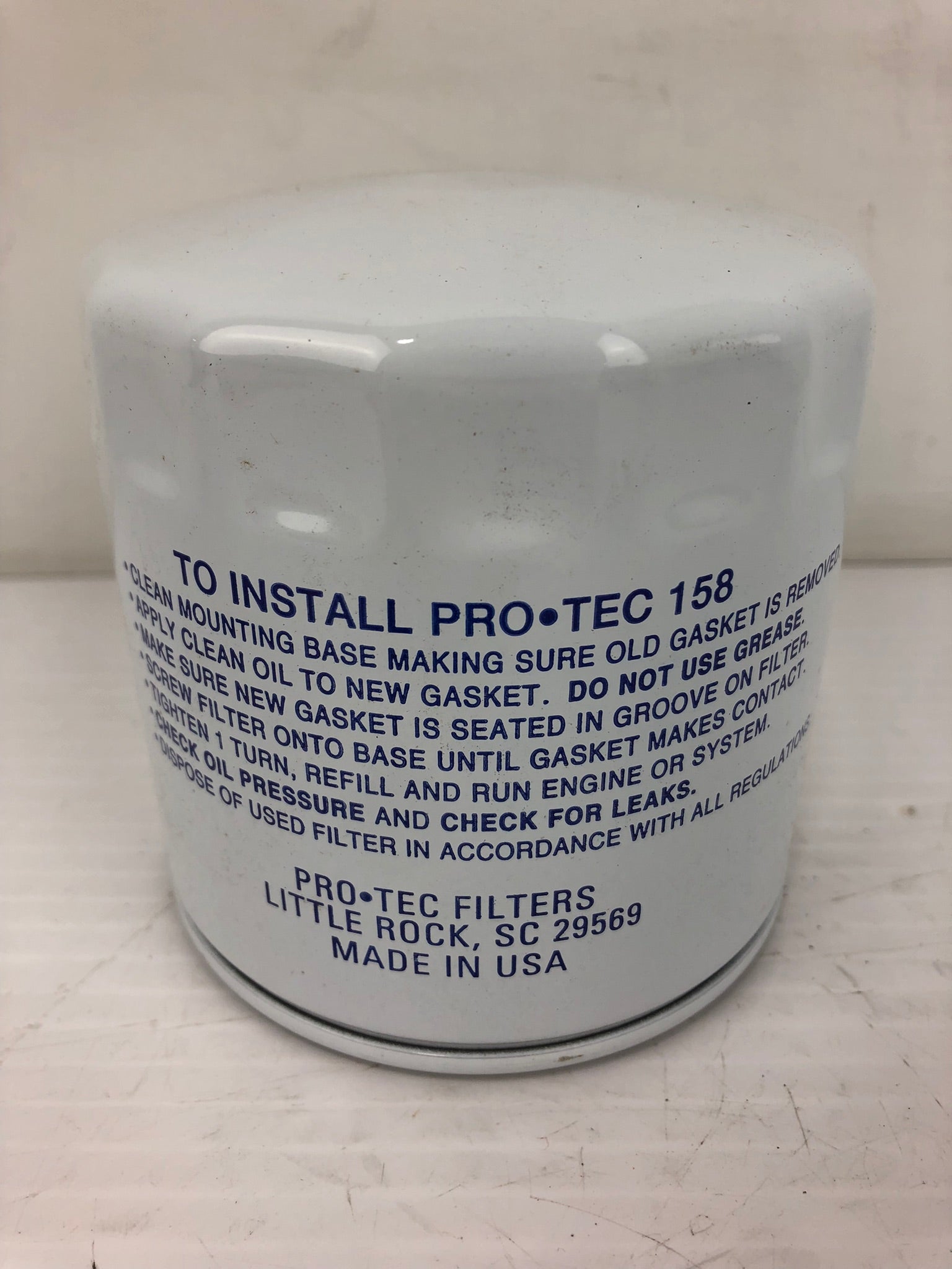 Pro-Tec 158 Engine Oil Filter 158 - Box of 12