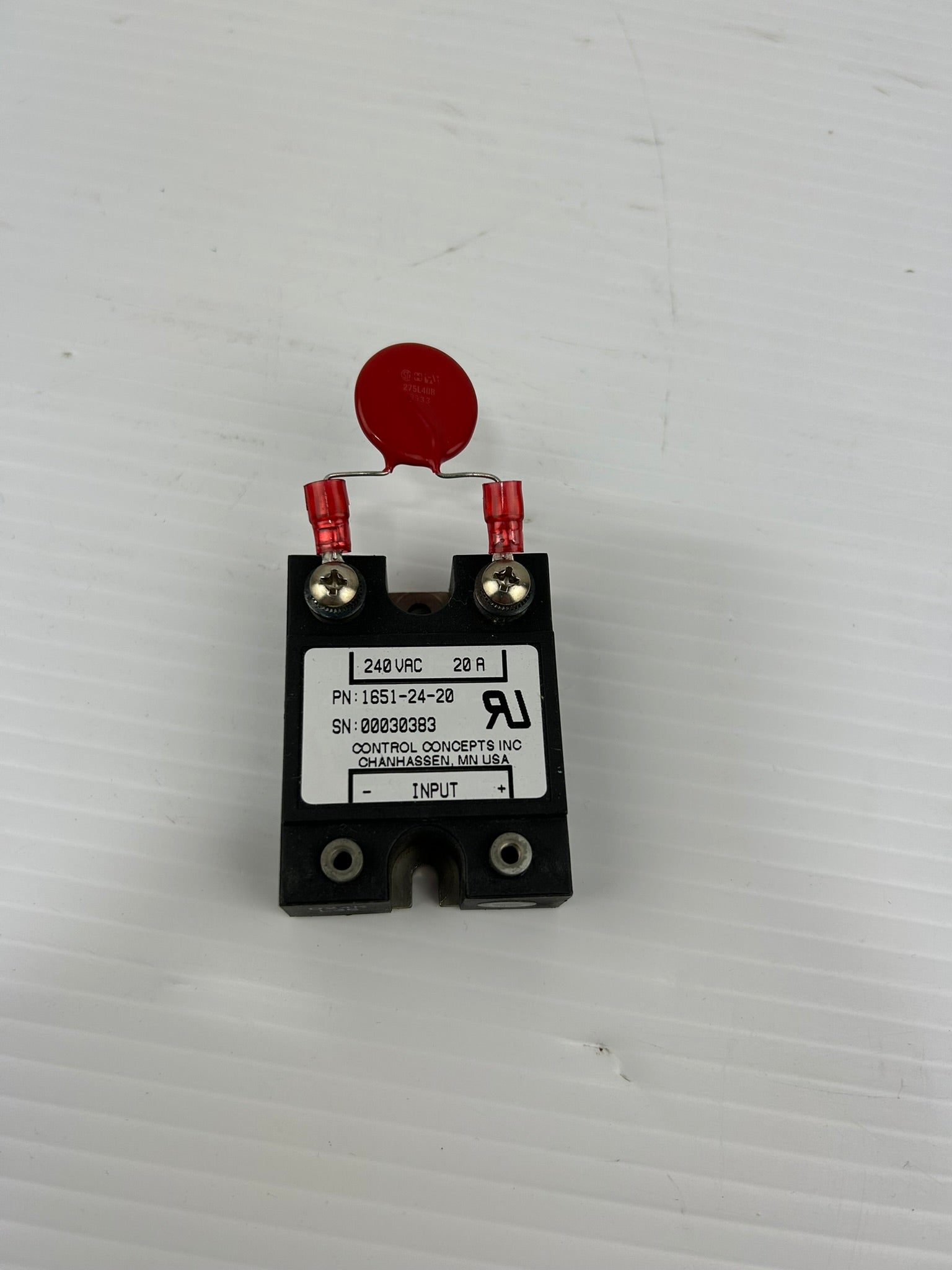 Control Concepts 1651-24-20 Solid State Relay 240VAC 20A