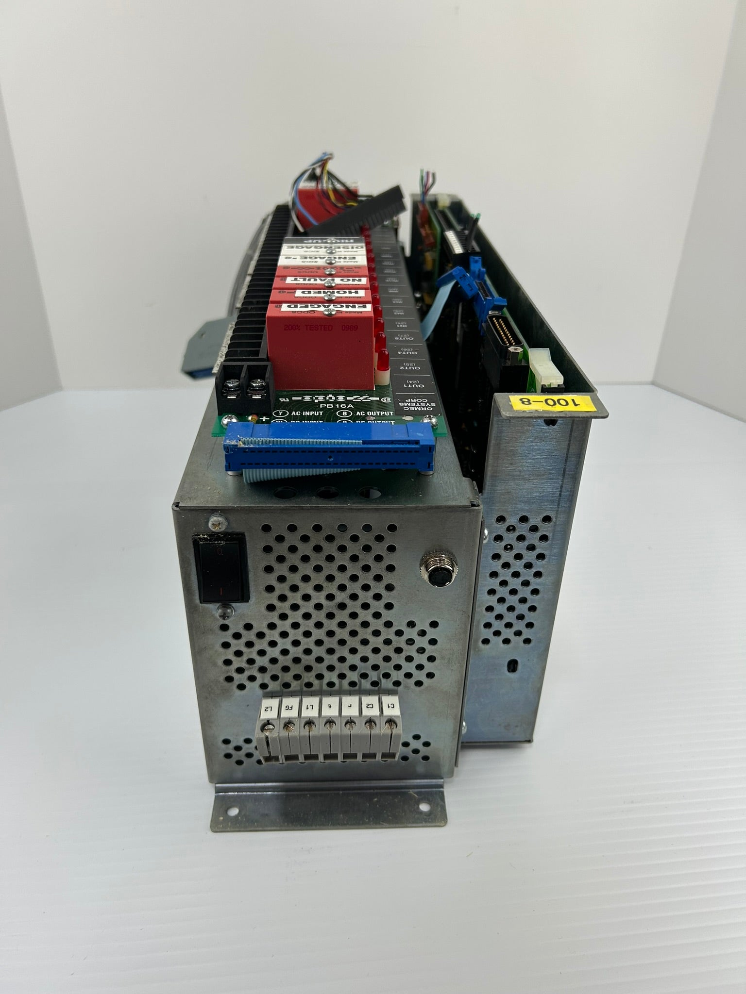 Ormec Servo Drive Module PB16A Circuit Board IDC-5 & ODC-5 Relays PCB008 CB