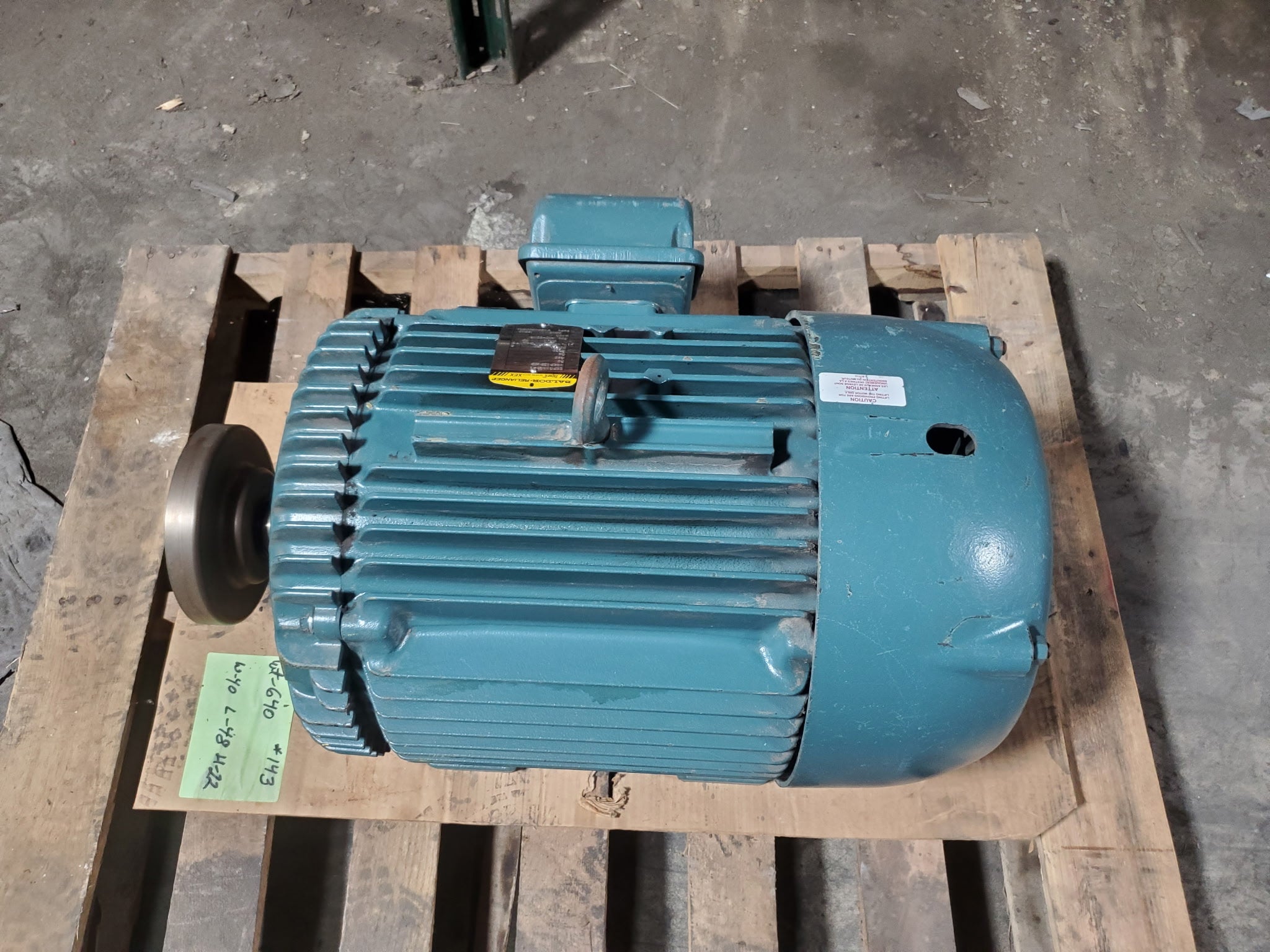 Baldor Reliance ECP4114T-4 Electric Motor 50HP 460V 3PH TEFC Super-E XEX 3540RPM