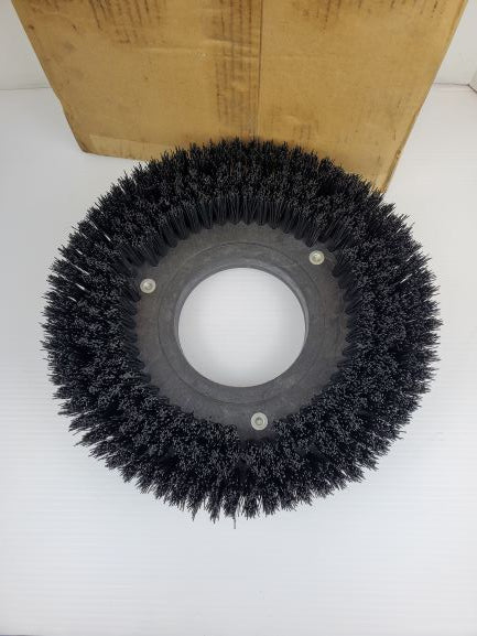 Round Industrial Floor Cleaner Brush Head 14" With 2" Long Bristles