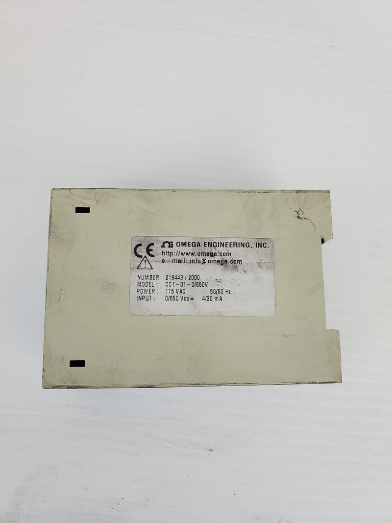 Omega Engineering CCT-01-0/650V Single Conditioner 218443/2000