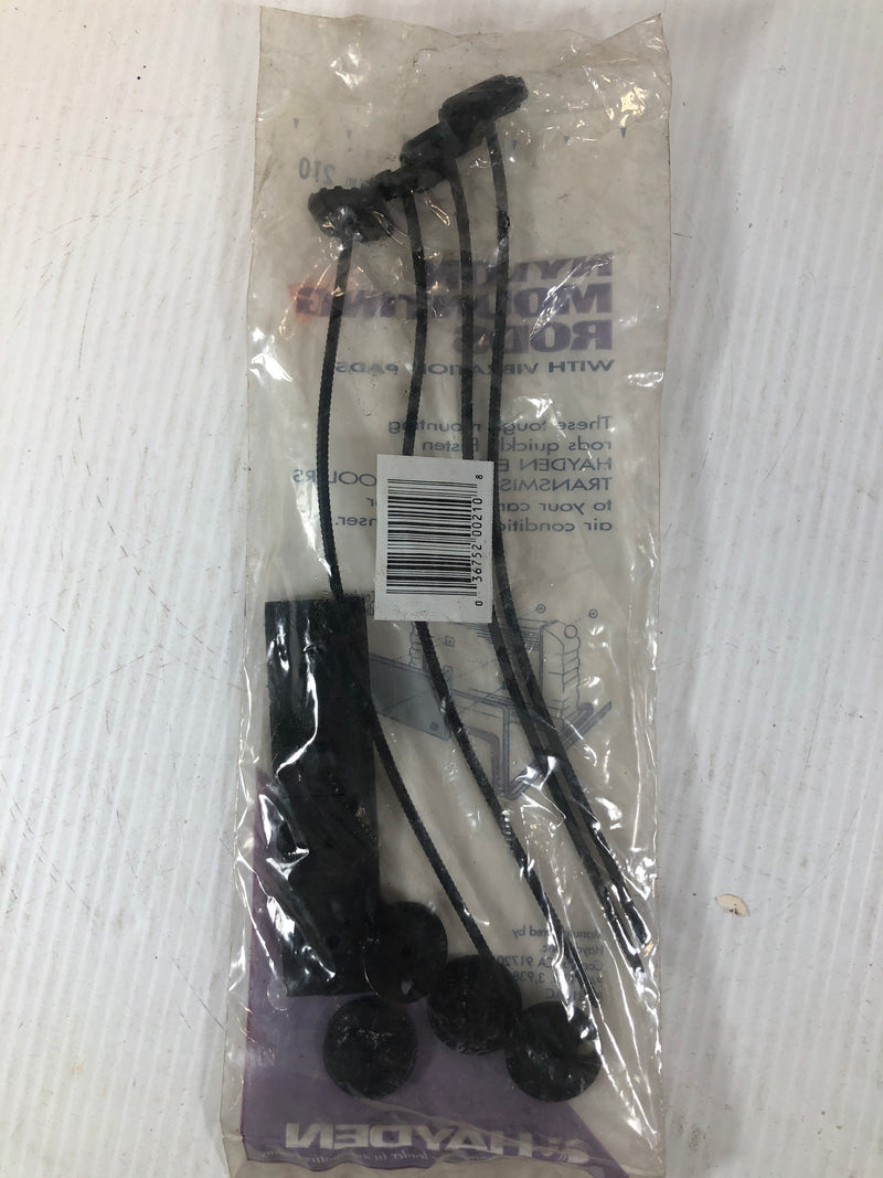 Hayden Nylon Mounting Rods 210 Metal Logics, Inc.