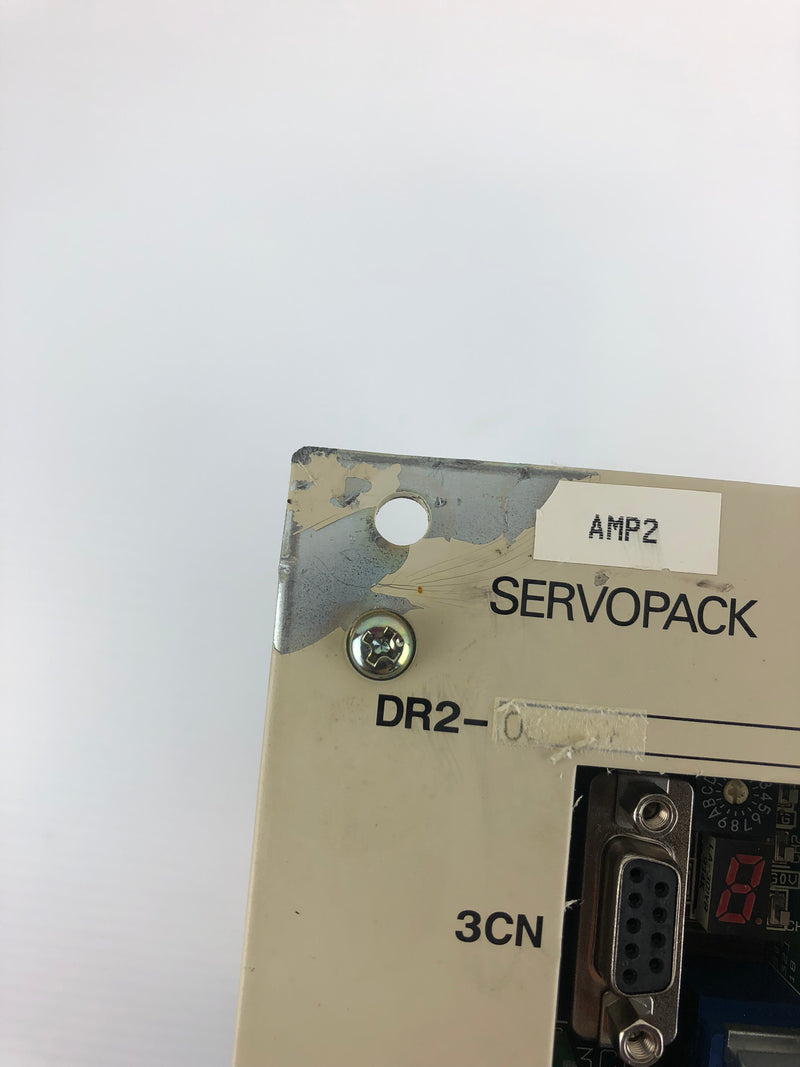 Yaskawa Electric Servopack DR2-08ACY8 200-230 VAC 50/60 Hz S/N 981810-1-2