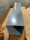 Hoffman 48" Straight Section Wireway Trough F88G48 Galvanized 8 x 8 x 48" 52630