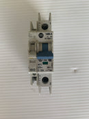 Allen Bradley Circuit Breaker 1 Pole Ser. A w/HH3 Auxiliary 1489-A1D100