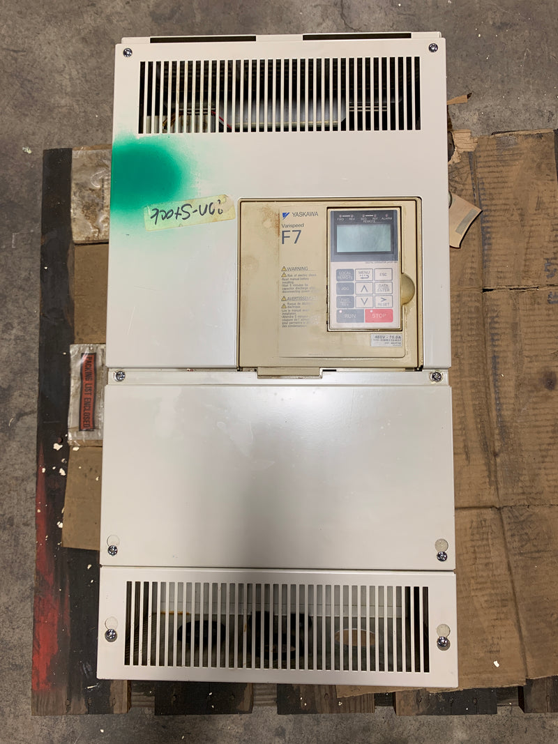 Yaskawa Varispeed AC Drive F7 CIMR-F7U4037 3 Phase