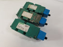 Numantics 554BA400MT14X61 Pneumatic Solenoid Valve (Lot of 3)