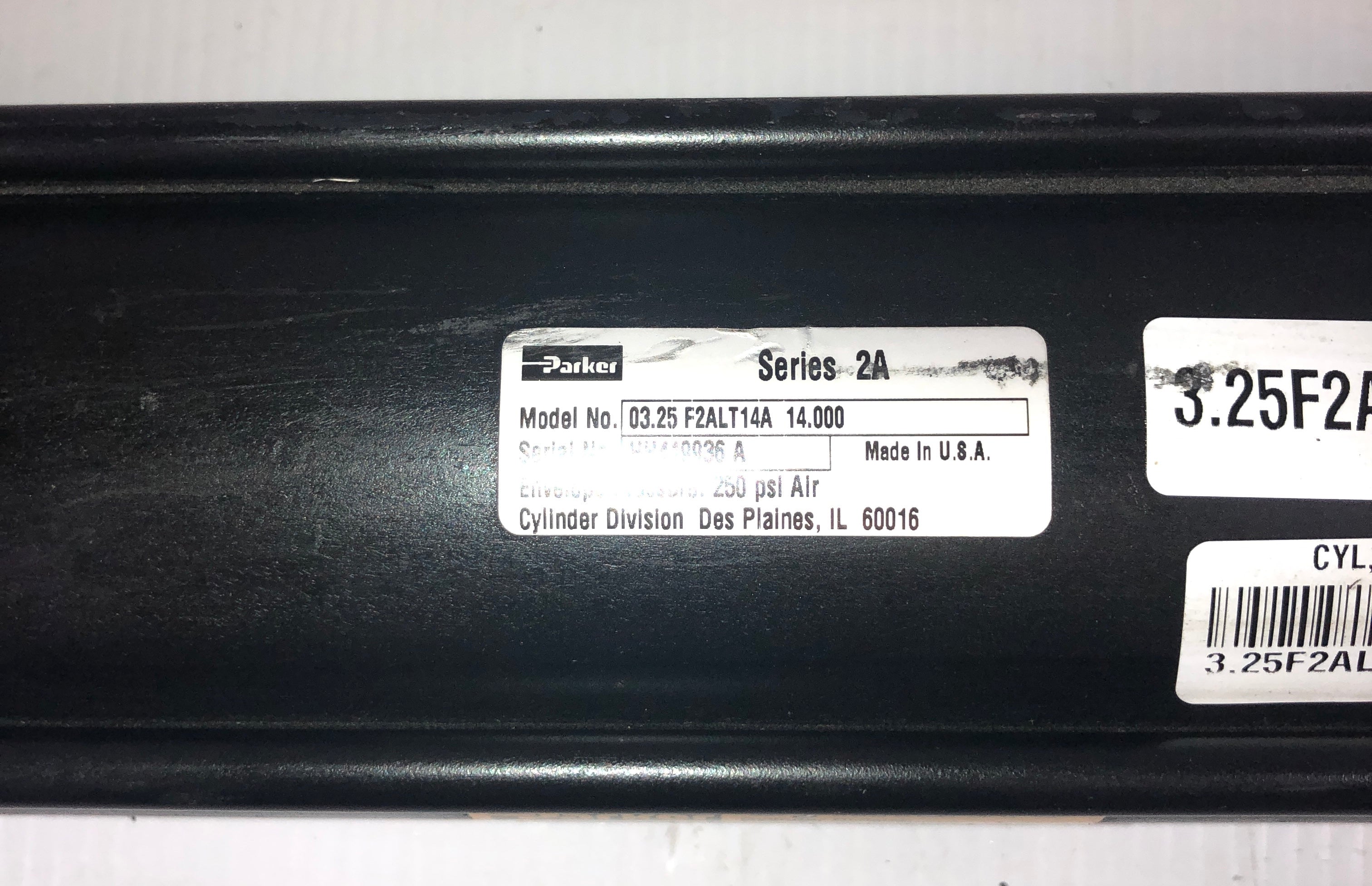Parker 03.25 F2ALT14A Cylinder
