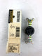 Leviton 4870 Black Locking Receptacle 3-Pole 3-Wire 15A-250V Three Phase