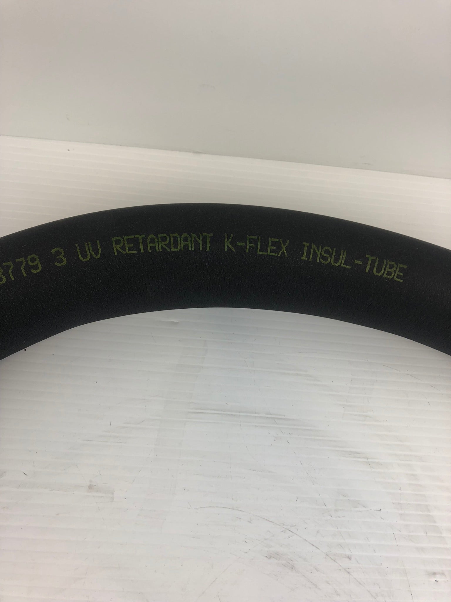 K-FLEX 183779 3VV 1/2" Thick Pipe Insulation Tube 1-1/8" Inner Diameter 6' Long