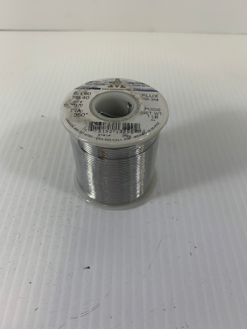 AIM Wire Solder SN60 PB40 Dia. .050"