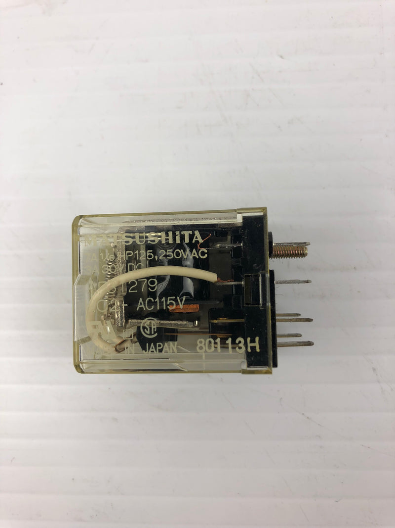 Matsushita HC2-AC115V Relay AP31279 VAC 250