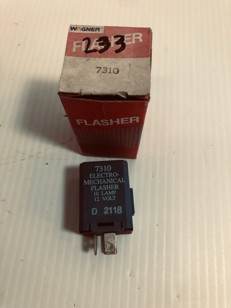 Wagner Electro-Mechanical Flasher 7310 10 Lamp 12 Volt