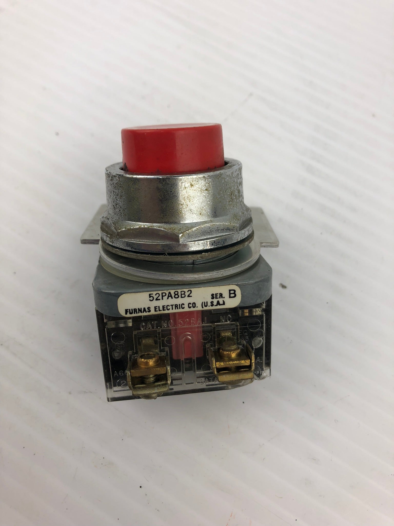 Furnas Electric 52PA8B2 Red Push Button Series B