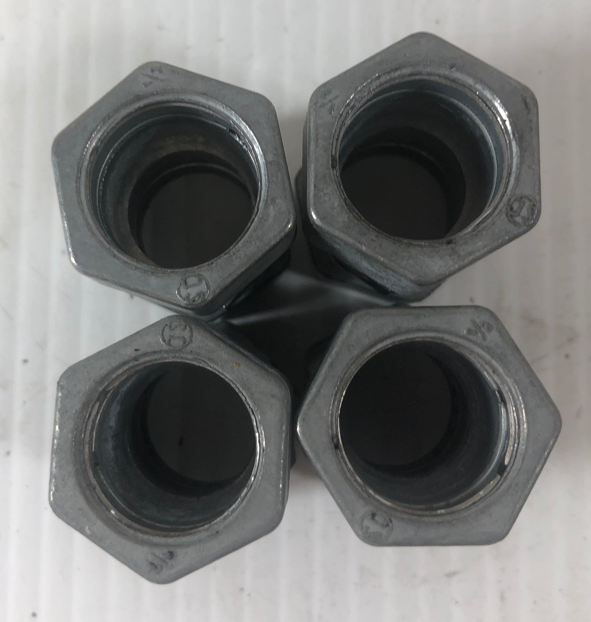 Conduit Compression Threaded Coupler TK-211 1/2" Lot of 4