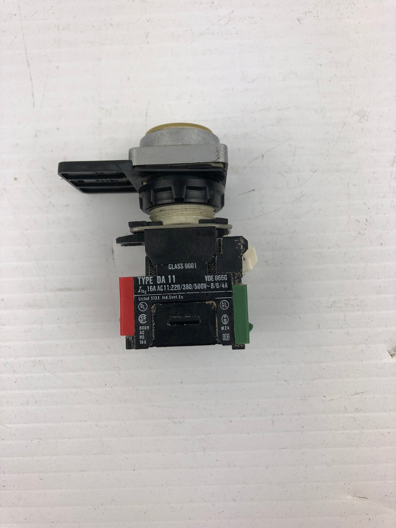 Square D 9001-DA11 Contact Block/Push Button