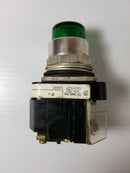 Allen Bradley 800T-PB16 Series N Pilot Light Push Button Green Lens