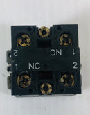 Telemecanique Contact Block (Lot of 2) ZB2-BE102