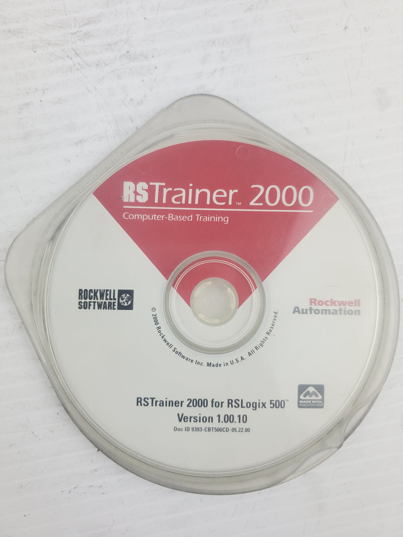 Rockwell Automation RSTrainer 2000 Computer-Based Training 9393-CBT500CD