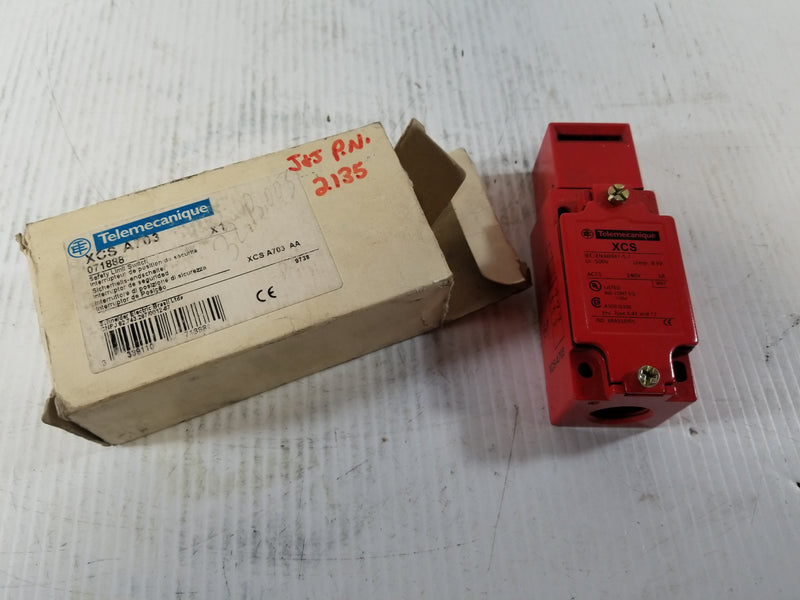 Telemecanique XCSA703 Safety Limit Switch