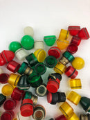Lot of 78 Indicator Lights - All Different Types and Colors