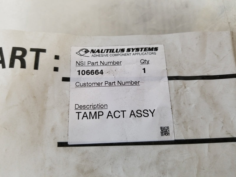 Nautilus Systems 106664 Tamp Act Assembly