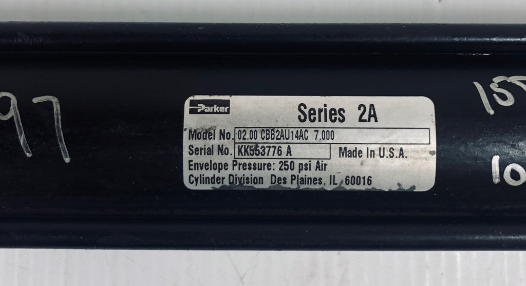 Parker CBB2AU14AC Cylinder Series 2A