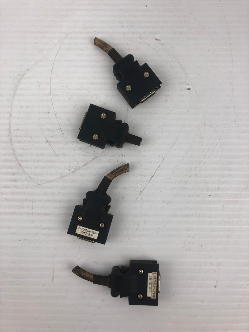 Yaskawa 10320 Cable Connector CBL-NXC002-3 - Lot of 4